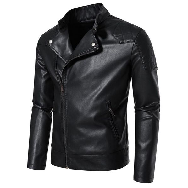 autumn men's faux leather jackets for men near me bike jacket side zipper aviator jacket black modern fit moto coat mm66lh05
autumn men's faux leather jackets for men near me bike jacket side zipper aviator jacket black modern fit moto coat mm66lh05