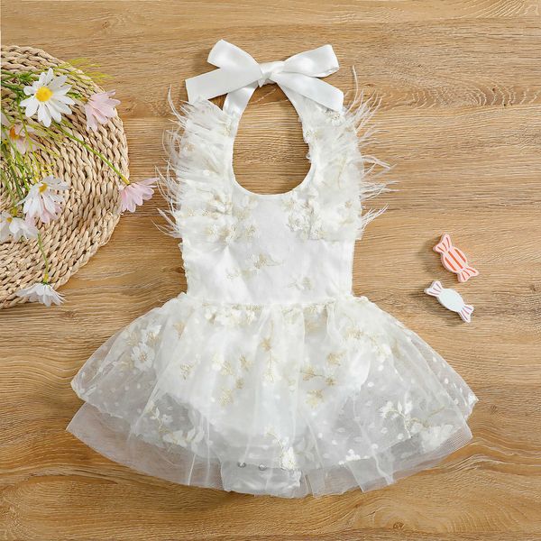 rompers summer toddler baby girls halterneck jumpsuit floral lace casual sleeveless princess romper dress fashion baby clothing j220922, Blue
rompers summer toddler baby girls halterneck jumpsuit floral lace casual sleeveless princess romper dress fashion baby clothing j220922, Blue