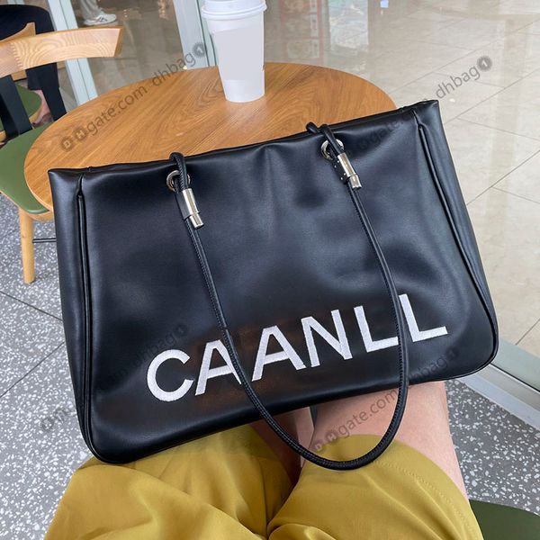 vintage jumbo womens french designer tote bag black genuine leather white embroidered letter handbags quilted multi pochette large capacity
vintage jumbo womens french designer tote bag black genuine leather white embroidered letter handbags quilted multi pochette large capacity