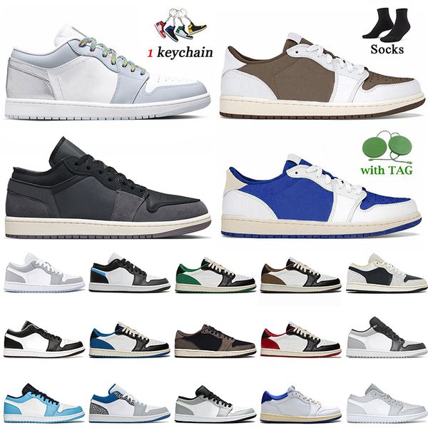 2023 fashion women mens jumpman 1 basketball shoes cactus jack 1s low university blue tear away silver craft inside out black toe wolf grey
2023 fashion women mens jumpman 1 basketball shoes cactus jack 1s low university blue tear away silver craft inside out black toe wolf grey
