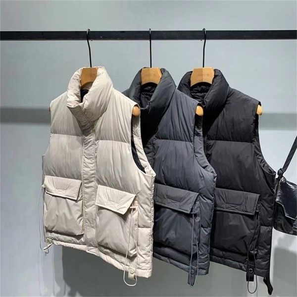 womens vests winter fashion korean version warm down vest jacket male khaki loosedown cotton sleeveless vests mens 221007, Black;white
womens vests winter fashion korean version warm down vest jacket male khaki loosedown cotton sleeveless vests mens 221007, Black;white