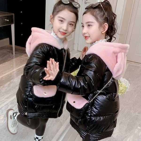 jackets 4-16t girl teens winter down coat jacket fashion hooded parkas wadded outerwear thicken warm outer clothing with same bag l221007, Blue;gray
jackets 4-16t girl teens winter down coat jacket fashion hooded parkas wadded outerwear thicken warm outer clothing with same bag l221007, Blue;gray