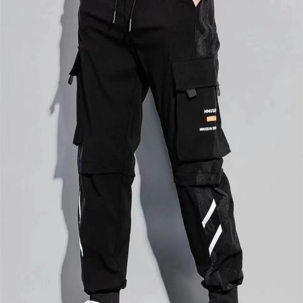 mens pants classic streetwear casual men ribbons harem jogging male slim fit spring cargo multipockets women trouser j5 221007, Black
mens pants classic streetwear casual men ribbons harem jogging male slim fit spring cargo multipockets women trouser j5 221007, Black