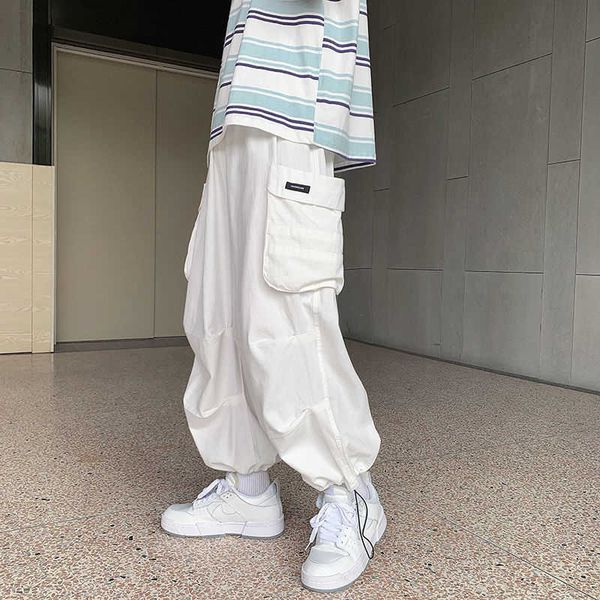men's pants celana kasual putih/hijau/hitam kargo saku mode pria jalanan longgar hip hop kaki lebar panjang m-2xl g221007, Black
men's pants celana kasual putih/hijau/hitam kargo saku mode pria jalanan longgar hip hop kaki lebar panjang m-2xl g221007, Black