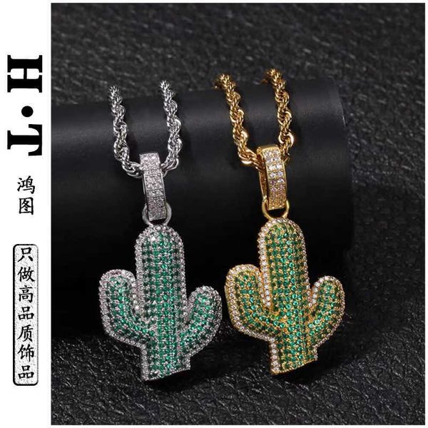 necklaces strands strings ht hip hop full diamond cactus pendant necklace for couples colorless copper zirconium clavicle chain, Silver
necklaces strands strings ht hip hop full diamond cactus pendant necklace for couples colorless copper zirconium clavicle chain, Silver