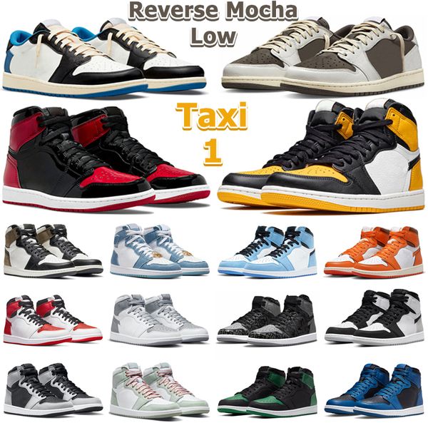 1 high low og basketball shoes men women 1s dark reverse mocha taxi patent bred stealth starfish bleached coral mens trainers sports sneaker
1 high low og basketball shoes men women 1s dark reverse mocha taxi patent bred stealth starfish bleached coral mens trainers sports sneaker