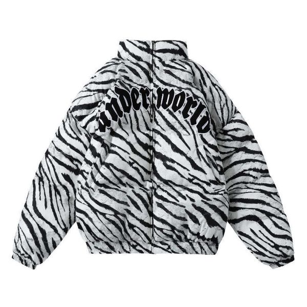 men's down parkas piumino uomo men bomber jackets zebra print embroidery parkas harajuku couples cotton down bubble coat winter streetw, Black
men's down parkas piumino uomo men bomber jackets zebra print embroidery parkas harajuku couples cotton down bubble coat winter streetw, Black