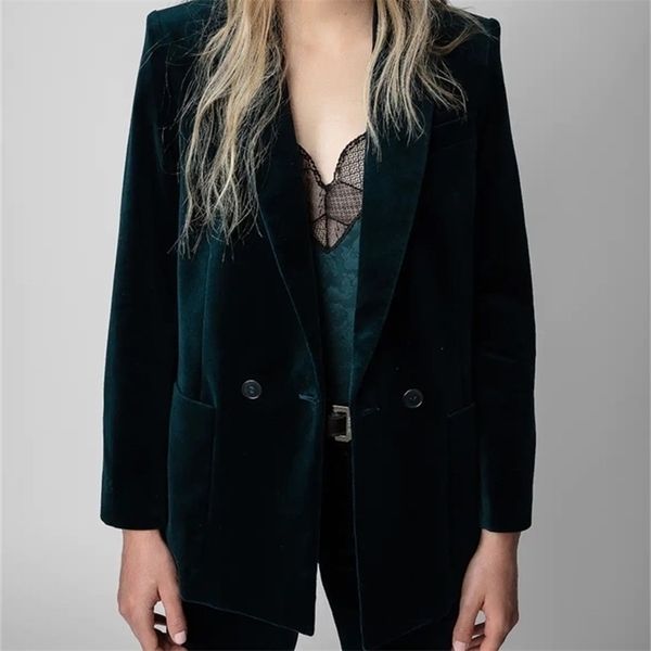 womens jackets autumn winter women suit coat velvet double breasted long sleeve straight office lady blazer with badge 221007, Black;brown
womens jackets autumn winter women suit coat velvet double breasted long sleeve straight office lady blazer with badge 221007, Black;brown