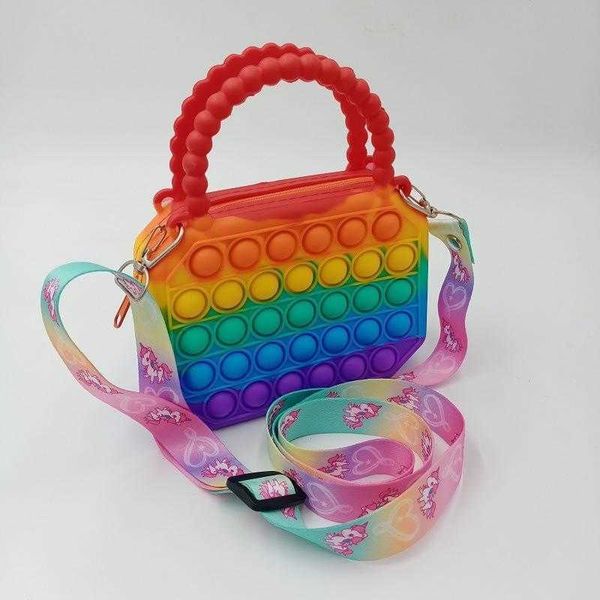 new fidget toys push bubbles toy rainbow coin purse wallet ladies bag silica simple crossbody bag for women stress relieving
new fidget toys push bubbles toy rainbow coin purse wallet ladies bag silica simple crossbody bag for women stress relieving