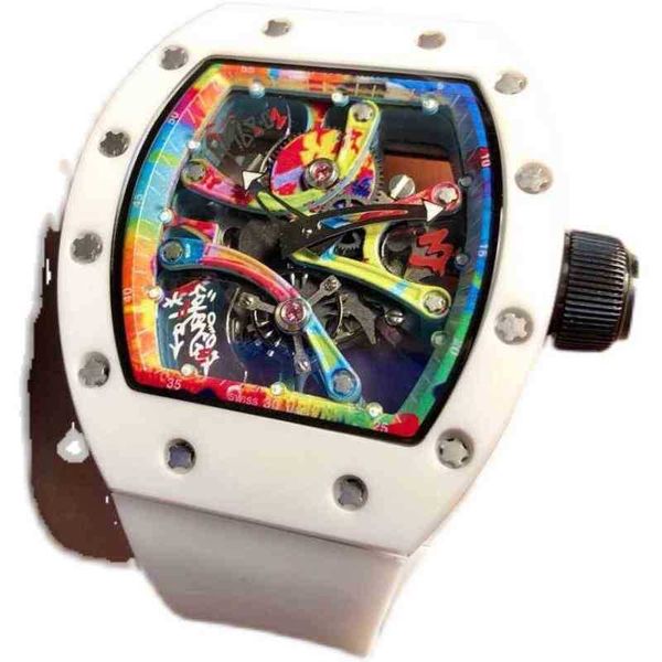 multi-function superclone watches wristwatch luxury richa milles designer ceramic graffiti men's automatic mechanical watch hollowed ou, Slivery;golden
multi-function superclone watches wristwatch luxury richa milles designer ceramic graffiti men's automatic mechanical watch hollowed ou, Slivery;golden