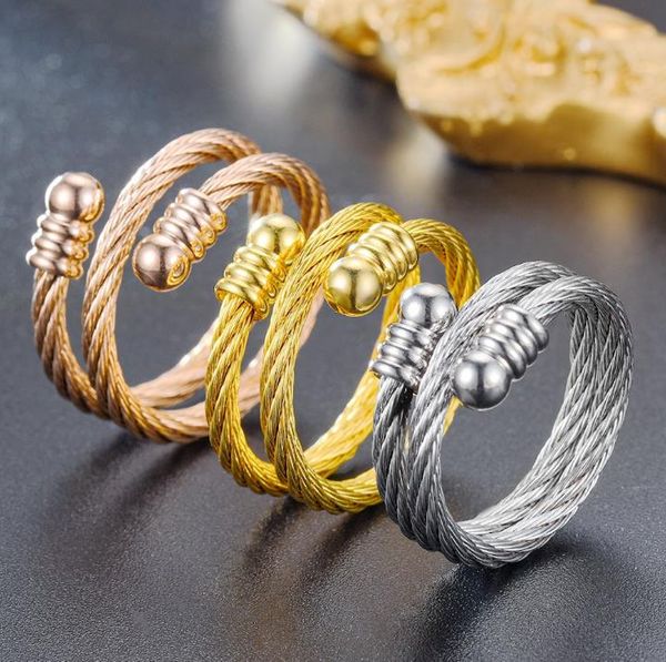 new titanium steel ring adjustable mouth european and american personalized korean style niche couple ring, Silver
new titanium steel ring adjustable mouth european and american personalized korean style niche couple ring, Silver
