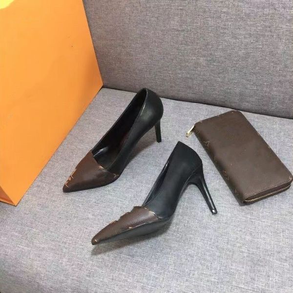 formal shoes women 's stiletto high heels single shoes designers luxury classic fashion letters wedding banquet shallow mouth, Black
formal shoes women 's stiletto high heels single shoes designers luxury classic fashion letters wedding banquet shallow mouth, Black
