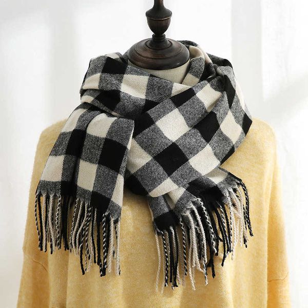 scarves goplus scarf women winter plaid ladies wraps echarpe femme foulard bufandas invierno mujer szalik damski zimowy c11289 g221007, Blue;gray
scarves goplus scarf women winter plaid ladies wraps echarpe femme foulard bufandas invierno mujer szalik damski zimowy c11289 g221007, Blue;gray