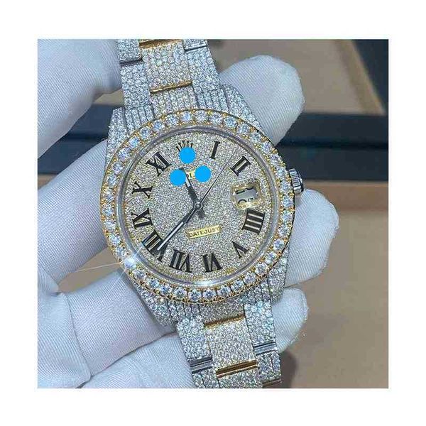 2023digner watch custom luxury iced out fashion mechanical watch moissanit e diamond ship, Silver
2023digner watch custom luxury iced out fashion mechanical watch moissanit e diamond ship, Silver