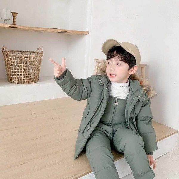 jackets parka real fur hooded boy baby overalls winter down jacket warm kids coat child snowsuit snow toddler girl clothes clothing set l221, Blue;gray
jackets parka real fur hooded boy baby overalls winter down jacket warm kids coat child snowsuit snow toddler girl clothes clothing set l221, Blue;gray