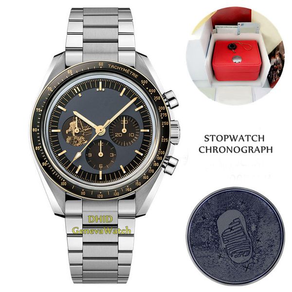 designer mens watches apollo 11 50th anniversary limited edition master chronometer chronograph function satch quartz 904l steel sport watch, Slivery;brown
designer mens watches apollo 11 50th anniversary limited edition master chronometer chronograph function satch quartz 904l steel sport watch, Slivery;brown