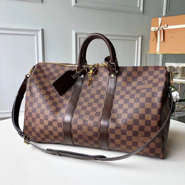 designers duffel bags 45cm 50cm 55cm luxury large capacity travel sale women men genuine leather shoulder fashion bag carry rivets with lock
designers duffel bags 45cm 50cm 55cm luxury large capacity travel sale women men genuine leather shoulder fashion bag carry rivets with lock