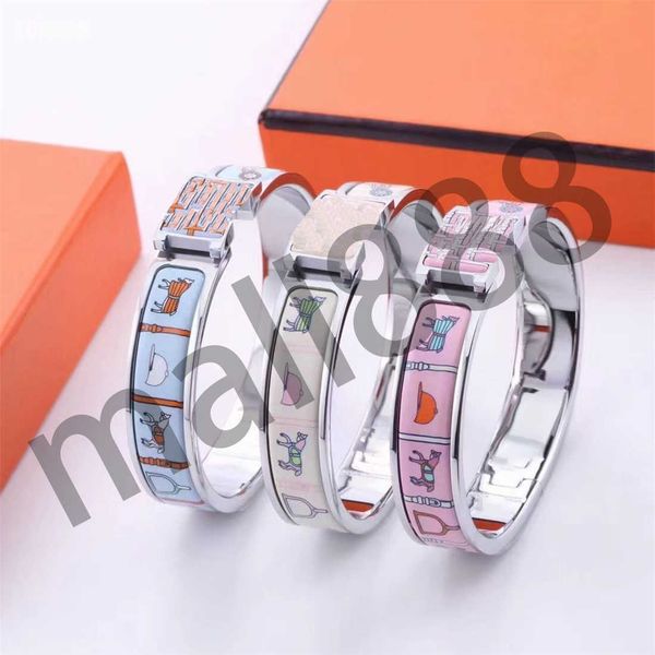 fashion enamel bangle bracelet designer design female bangles bracelets superior quality luxury temperament gold silver series jewelry with, Black
fashion enamel bangle bracelet designer design female bangles bracelets superior quality luxury temperament gold silver series jewelry with, Black