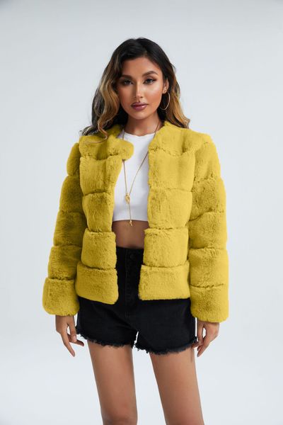 women coat thanksgiving gift winter faux fox fur splicing jacket outdoor warmth casual fashion leisure street long sleeve multicolor coats j, Black
women coat thanksgiving gift winter faux fox fur splicing jacket outdoor warmth casual fashion leisure street long sleeve multicolor coats j, Black