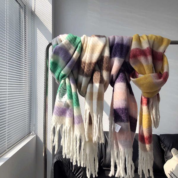 scarves 2022 winter color block thickened scarf shawl female korean style versatile four gradient tie dye g221007, Blue;gray
scarves 2022 winter color block thickened scarf shawl female korean style versatile four gradient tie dye g221007, Blue;gray