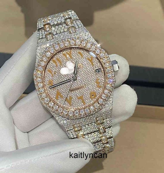 2022 cashjin icedout watch men luxury wrist watch bling iced out vvs moissanit diamond, Slivery;brown
2022 cashjin icedout watch men luxury wrist watch bling iced out vvs moissanit diamond, Slivery;brown