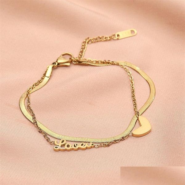 anklets luxury jewelry double heart letter love anklet women gold color stainless steel ladies not fade 2731 t2 drop delivery 2021 bde dhszq, Red;blue
anklets luxury jewelry double heart letter love anklet women gold color stainless steel ladies not fade 2731 t2 drop delivery 2021 bde dhszq, Red;blue