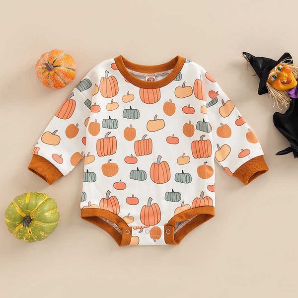 rompers 024m halloween baby girls boys jumpsuit round neck pumpkin printed long sleeve romper playsuit cute baby clothes j220922, Blue
rompers 024m halloween baby girls boys jumpsuit round neck pumpkin printed long sleeve romper playsuit cute baby clothes j220922, Blue