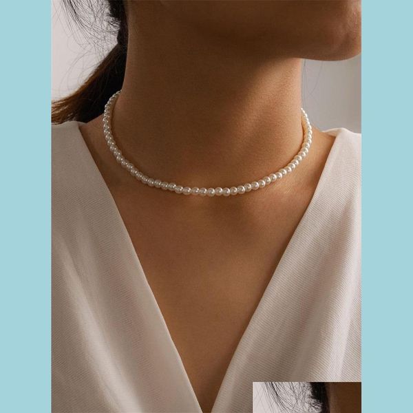 beaded necklaces 20pc elegant white imitation pearl choker necklace big round wedding for women charm fashion jewelry 551 q2 drop del dhufr, Silver
beaded necklaces 20pc elegant white imitation pearl choker necklace big round wedding for women charm fashion jewelry 551 q2 drop del dhufr, Silver