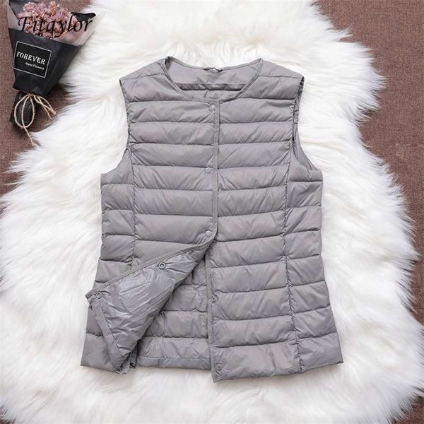 women's vests fitaylor 90 ultra light white duck down women vest thin coat women duck down sleeveless jacket v collar or o collar coat, Black;white
women's vests fitaylor 90 ultra light white duck down women vest thin coat women duck down sleeveless jacket v collar or o collar coat, Black;white