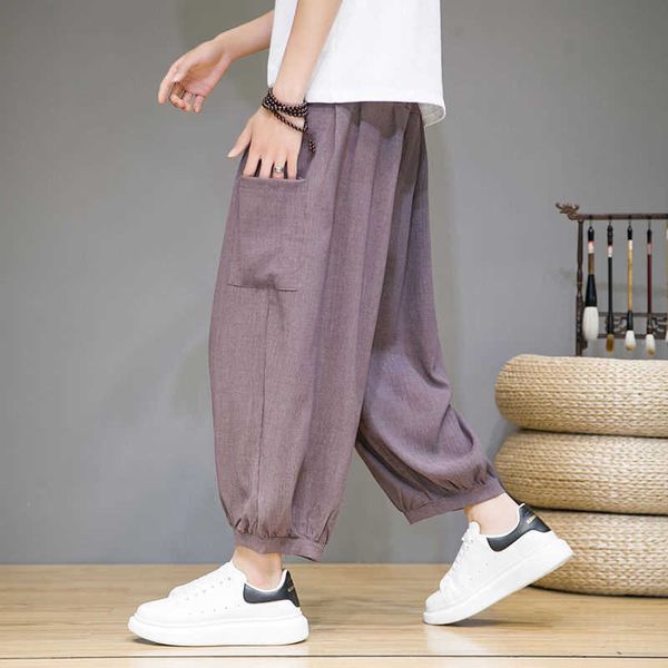 men's pants mrgb 2022 summer ice silk men's casual pants oversized chinese style capri wide leg pockets vintage male calf-length t, Black
men's pants mrgb 2022 summer ice silk men's casual pants oversized chinese style capri wide leg pockets vintage male calf-length t, Black