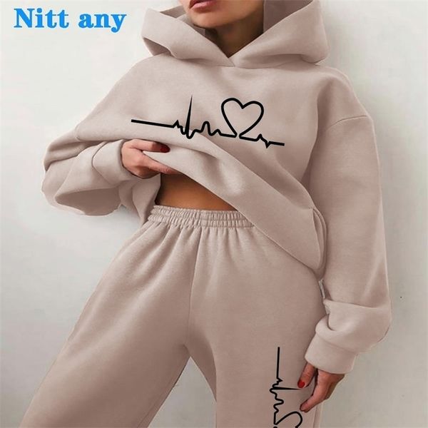womens two piece pants ins style winter twopiece womens sportswear suit loose sports solid color printed pullover suit hooded sweater suit 2, White
womens two piece pants ins style winter twopiece womens sportswear suit loose sports solid color printed pullover suit hooded sweater suit 2, White