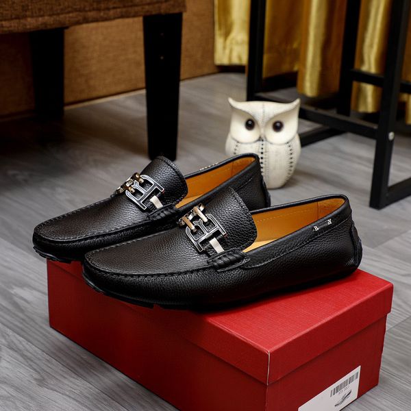 luxury dress men shoes classic genuine leather oxford shoe fashion designer business men's suits driving shoes, Black
luxury dress men shoes classic genuine leather oxford shoe fashion designer business men's suits driving shoes, Black