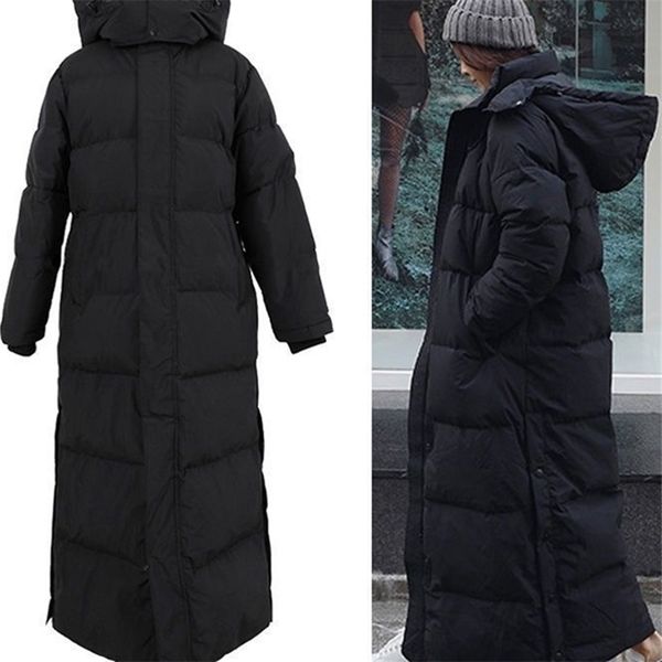 women's down parkas down parka super long jacket female knee winter jacket woman with thick black coat in winter 221007
women's down parkas down parka super long jacket female knee winter jacket woman with thick black coat in winter 221007