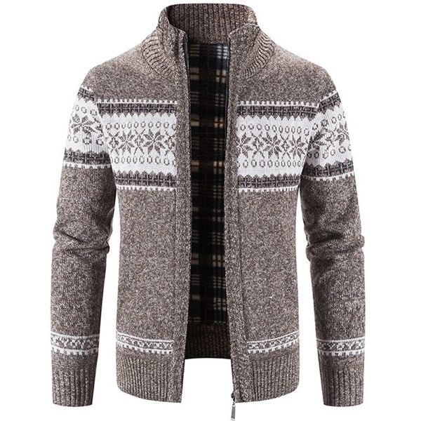 mens sweaters casual mens loose sweater autumn and winter coat stand collar color matching printed cardigan 221008, White;black
mens sweaters casual mens loose sweater autumn and winter coat stand collar color matching printed cardigan 221008, White;black
