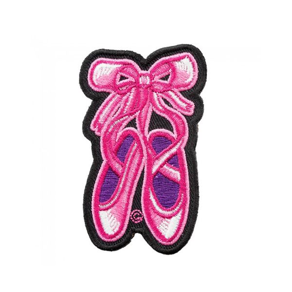 dancing pink ballet shoes sewing notions embroidery iron on patches for clothing shirts bags cartoon patch, Black
dancing pink ballet shoes sewing notions embroidery iron on patches for clothing shirts bags cartoon patch, Black