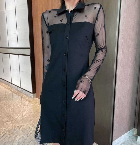 women's dress spring summer designer short skirt fashion high neck mesh sleeve party dresses size s-l, White;black
women's dress spring summer designer short skirt fashion high neck mesh sleeve party dresses size s-l, White;black