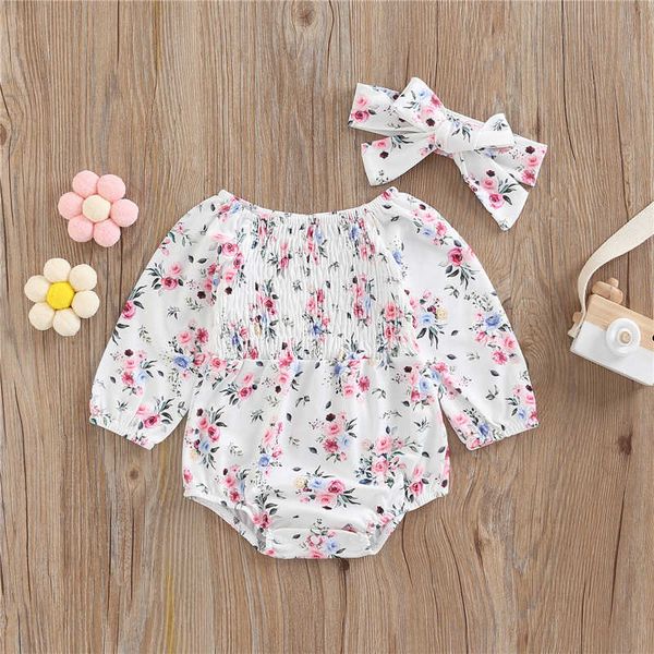 rompers spring autumn baby girl romper flower print long sleeves baby clothes baby girl jumpsuit bow headband j220922, Blue
rompers spring autumn baby girl romper flower print long sleeves baby clothes baby girl jumpsuit bow headband j220922, Blue