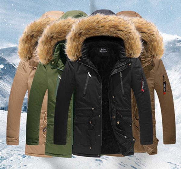 men's down parkas 2022 new men's winter jackets thick hooded fur collar parka men coats casual padded mens jackets male clothing d, Black
men's down parkas 2022 new men's winter jackets thick hooded fur collar parka men coats casual padded mens jackets male clothing d, Black