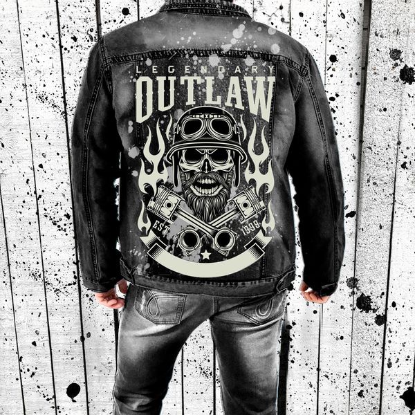 men's fall/winter new lapel denim jacket street wash vintage punk personality printed graffiti motorcycle riding coat, Black;brown
men's fall/winter new lapel denim jacket street wash vintage punk personality printed graffiti motorcycle riding coat, Black;brown