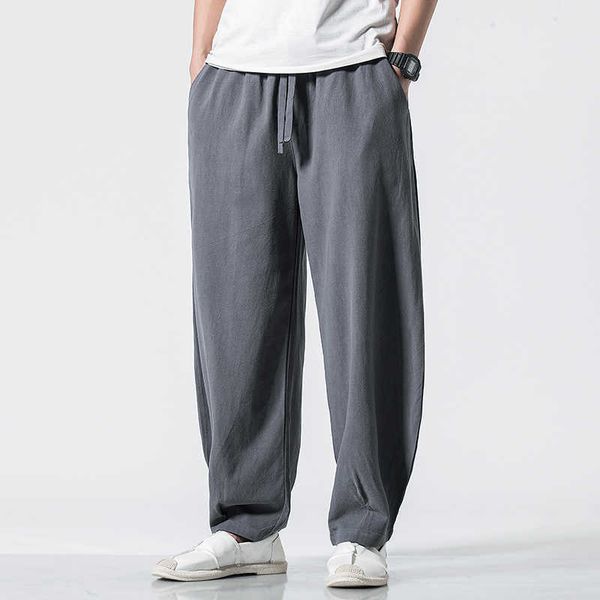 men's pants 2022 summer men cotton linen casual loose long wide leg trousers male chinese style baggy big size m-6xl 7xl g221007, Black
men's pants 2022 summer men cotton linen casual loose long wide leg trousers male chinese style baggy big size m-6xl 7xl g221007, Black