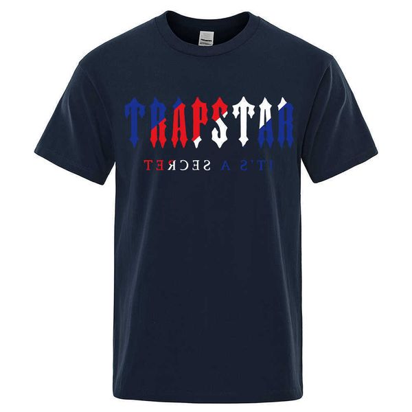 men's t-shirts trapstar london it's secret brand t-shirts men fashion casual short seve loose oversized o-neck cotton breathab ts, White;black
men's t-shirts trapstar london it's secret brand t-shirts men fashion casual short seve loose oversized o-neck cotton breathab ts, White;black
