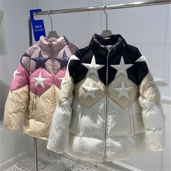 womens down parkas women fashion fivepointed star pattern down jacket zipper up hidden hooded oversize puffer coats casual female winter par, Black
womens down parkas women fashion fivepointed star pattern down jacket zipper up hidden hooded oversize puffer coats casual female winter par, Black