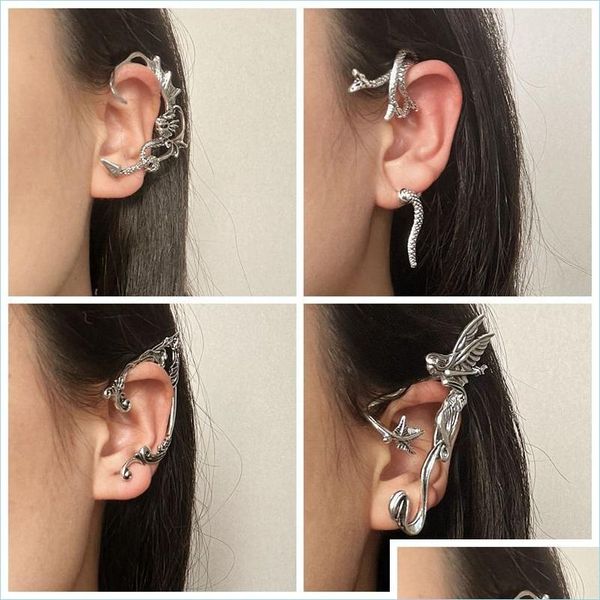 ear cuff punk fairy ear cuff earring dark elf clip no piercing earrings for women sier color goth halloween earcuff jewelry party 5 d dhapo, Silver
ear cuff punk fairy ear cuff earring dark elf clip no piercing earrings for women sier color goth halloween earcuff jewelry party 5 d dhapo, Silver
