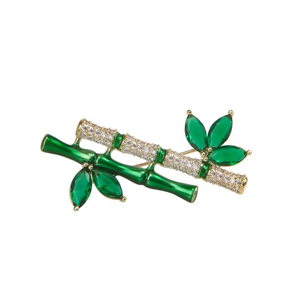 simple brooches for women luxury zirconia plant bamboo brooch fashion corsage pin coat jewelry gifts banquet accessories, Gray
simple brooches for women luxury zirconia plant bamboo brooch fashion corsage pin coat jewelry gifts banquet accessories, Gray