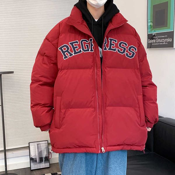 men's down parkas privathinker winter new korean letter parkas for men loose warm thickened stand collar coats fashion brand male zippe, Black
men's down parkas privathinker winter new korean letter parkas for men loose warm thickened stand collar coats fashion brand male zippe, Black