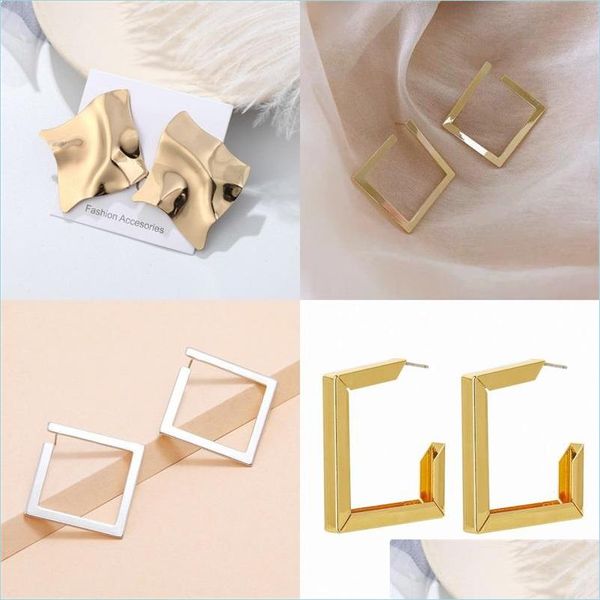stud retro minimalist irregar stud earrings new exaggerated fashion earring for women opening jewelry accessories 159 d3 drop delivery dhh0q, Golden;silver
stud retro minimalist irregar stud earrings new exaggerated fashion earring for women opening jewelry accessories 159 d3 drop delivery dhh0q, Golden;silver