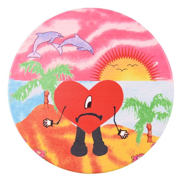 karol g cup sublimation bad bunny water absorbent round ceramic cups coaster for gift, White;pink
karol g cup sublimation bad bunny water absorbent round ceramic cups coaster for gift, White;pink