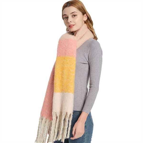 scarves 2022 luxury brand cashmere scarf winter women warm blanket shawls wraps pashmina female thick bufanda g221007, Blue;gray
scarves 2022 luxury brand cashmere scarf winter women warm blanket shawls wraps pashmina female thick bufanda g221007, Blue;gray