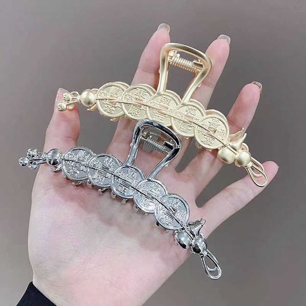 hair clips new five emperors copper coin clip large net red fashion hairpin dish high sense shark, Golden;silver
hair clips new five emperors copper coin clip large net red fashion hairpin dish high sense shark, Golden;silver