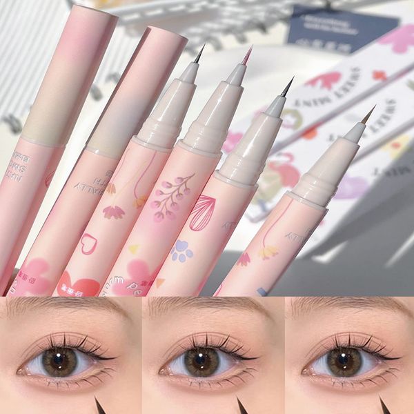 eye shadow liner combination beige brown lying silkworm pen makeup highlight shadow pink diamond high gloss colored ultra fine liquid liner
eye shadow liner combination beige brown lying silkworm pen makeup highlight shadow pink diamond high gloss colored ultra fine liquid liner